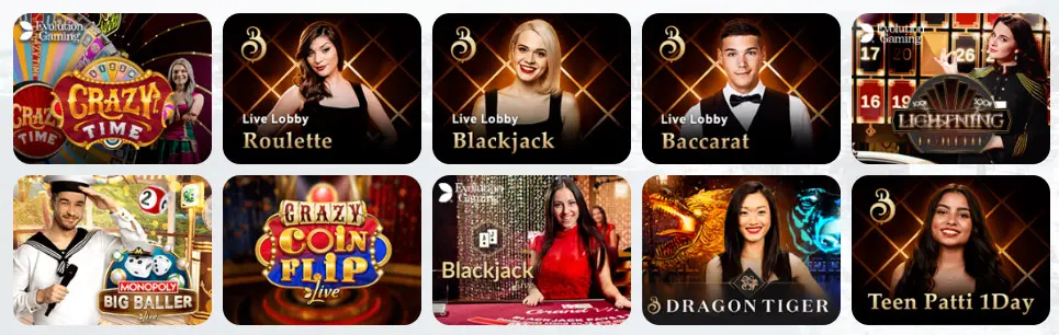 Juegos de casino en vivo CBET CASINO